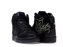 Фото № 4 с приближением к товару «‎Nike SB Dunk High FAUST Black Gold»