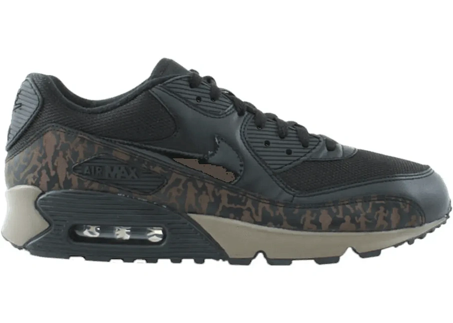 Фото № 1 с приближением к товару «‎Nike Air Max 90 Powerwall Black Olive»