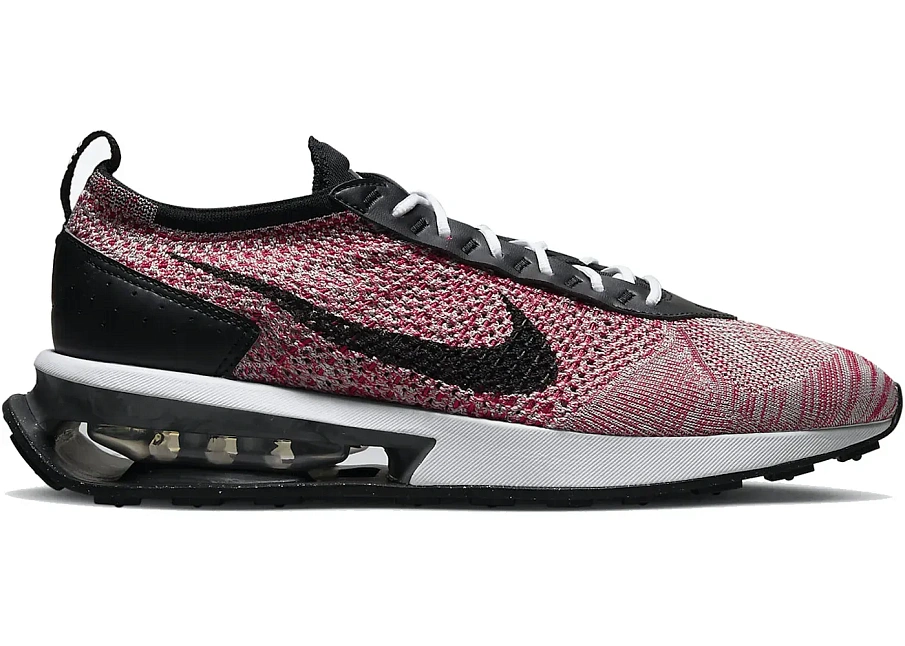 Фото № 1 с приближением к товару «‎Nike Air Max Flyknit Racer Next Nature University Red Wolf Grey»
