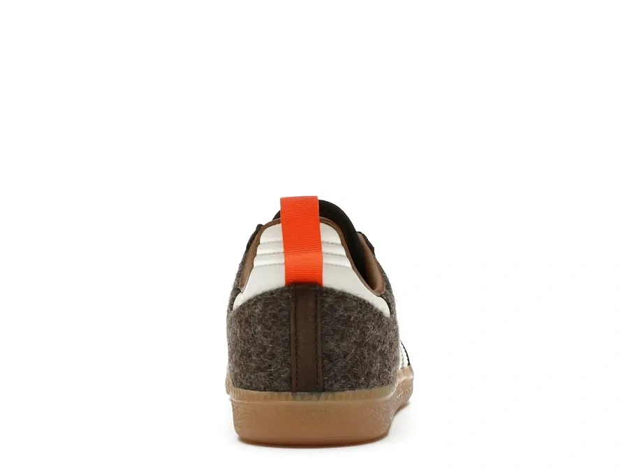 Фото № 4 с приближением к товару «‎adidas Samba Fox Tweed Dark Brown»