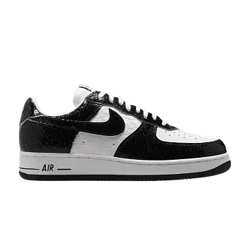 Nike Air Force 1 01 Cracked Leather Black White*