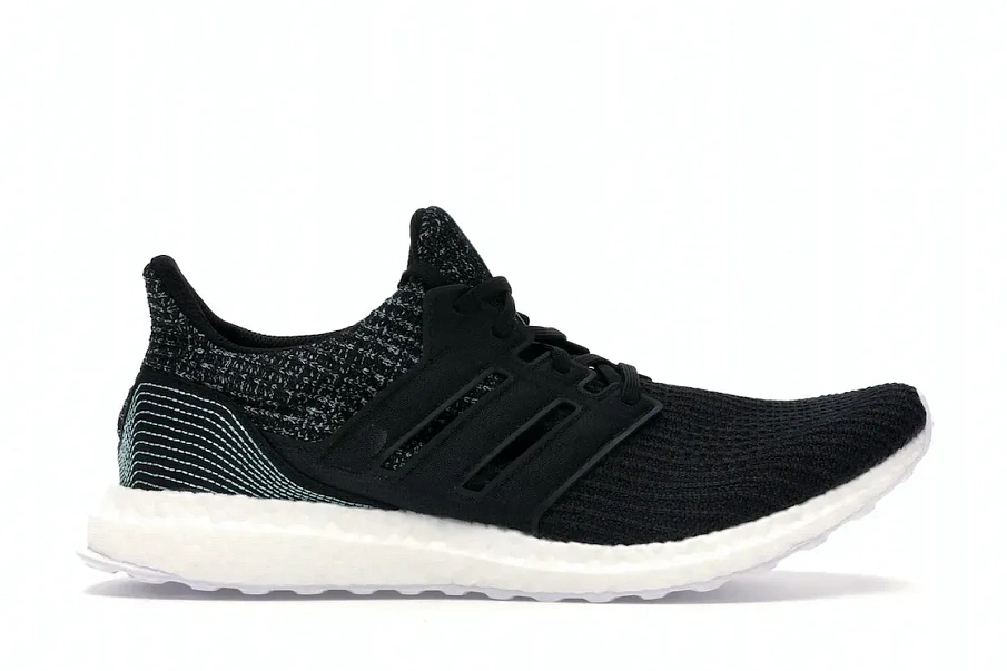 Фото № 1 с приближением к товару «‎adidas Ultra Boost 4.0 Parley Core Black Cloud White»