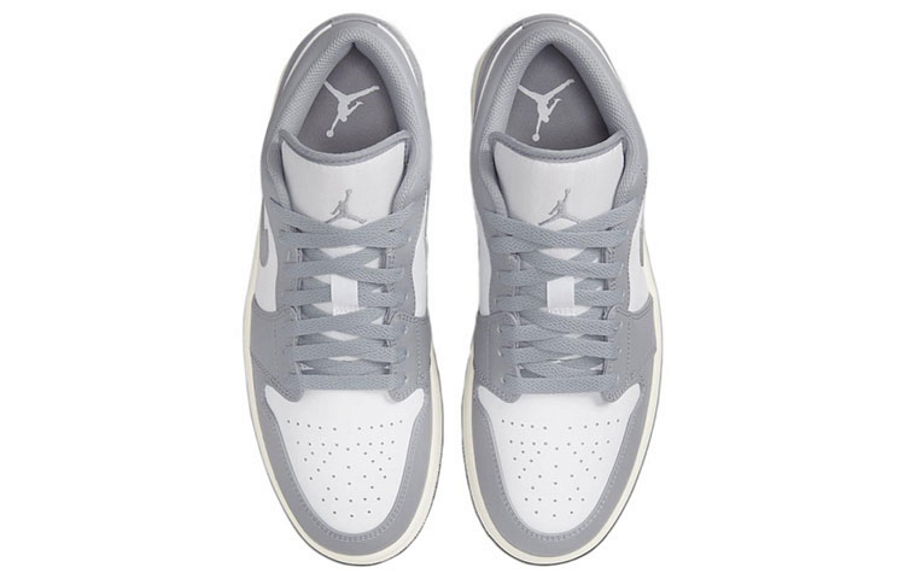 Фото № 4 с приближением к товару «‎Nike Air Jordan 1 Low Vintage basketball shoes Vintage Grey»