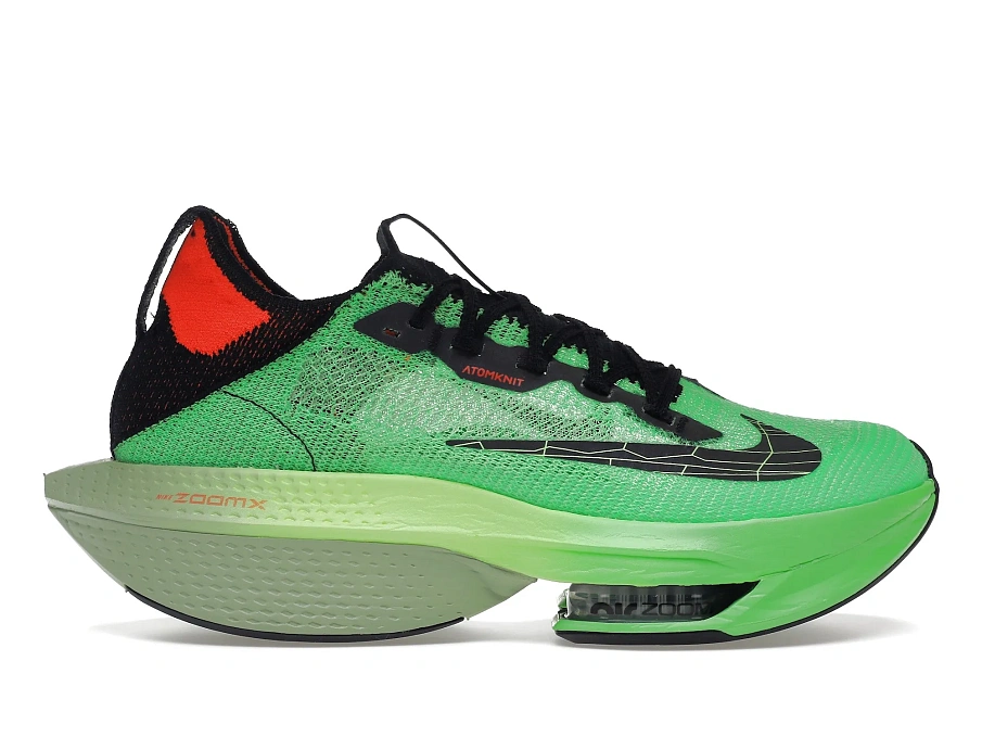 Фото № 1 с приближением к товару «‎Nike Air Zoom Alphafly Next% 2 Ekiden Scream Green»