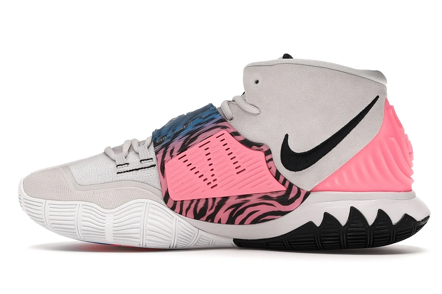 Фото № 5 с приближением к товару «‎Nike Kyrie 6 Animal Print Vast Grey»