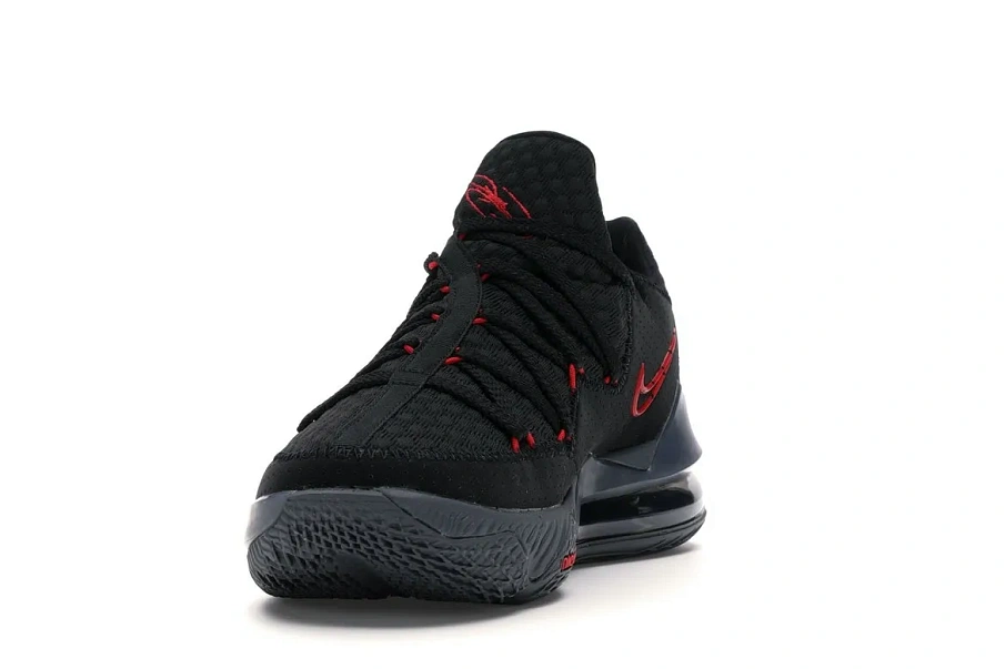 Фото № 2 с приближением к товару «‎Nike LeBron 17 Low Black Red Dark Grey»