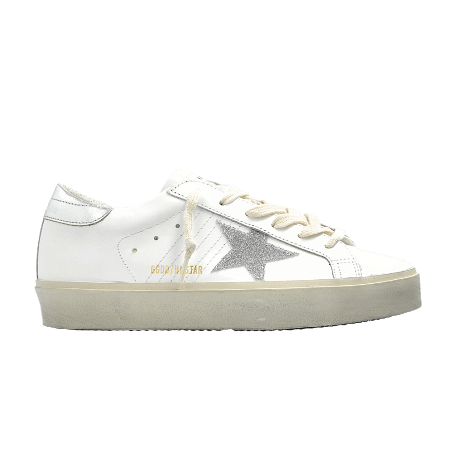 Фото № 1 с приближением к товару «‎Golden Goose Women's Hi Star Optic White Silver»