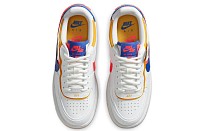 Фото № 4 с приближением к товару «‎Nike Air Force 1 Shadow White Crimson Blue»