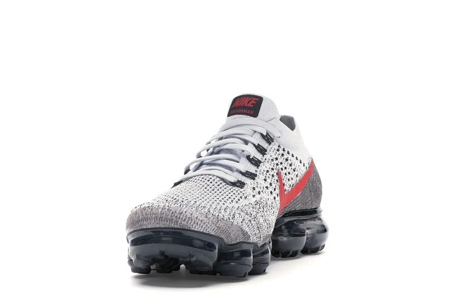 Фото № 3 с приближением к товару «‎Nike Air VaporMax Platinum Red Black»