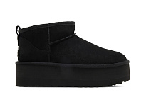 Фото № 2 с приближением к товару «‎UGG Women's Classic Ultra Mini Platform Boot Black»