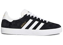 Фото № 1 с приближением к товару «‎adidas Gazelle ADV Black White Gold»