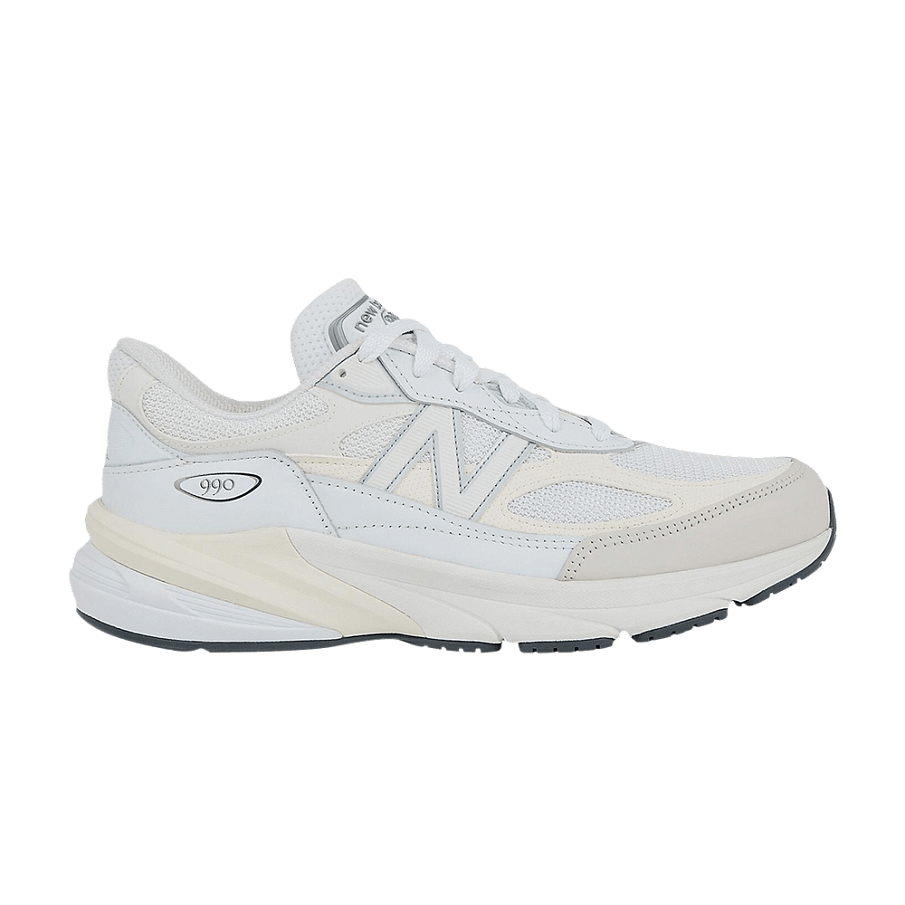 Фото № 1 с приближением к товару «‎Teddy Santis x New Balance 990v6 Made in USA White Sea Salt»