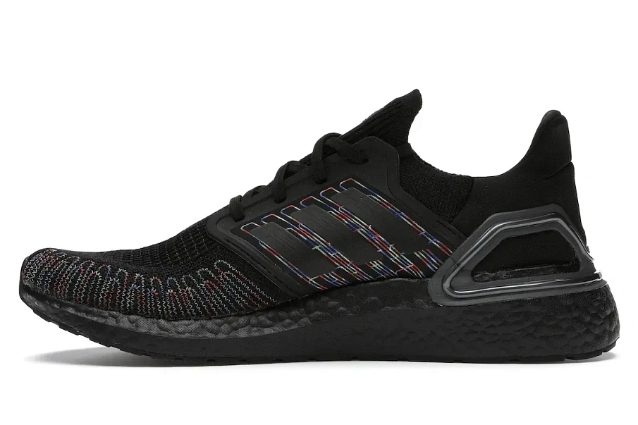 Фото № 3 с приближением к товару «‎adidas Ultra Boost 20 Black Multi»