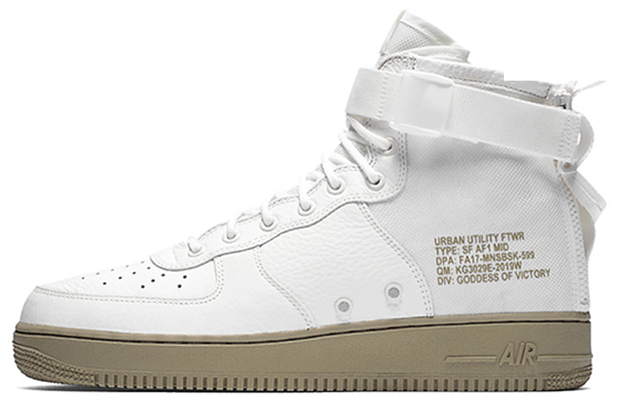 Фото № 1 с приближением к товару «‎Nike SF Air Force 1 Mid Sneakers White»