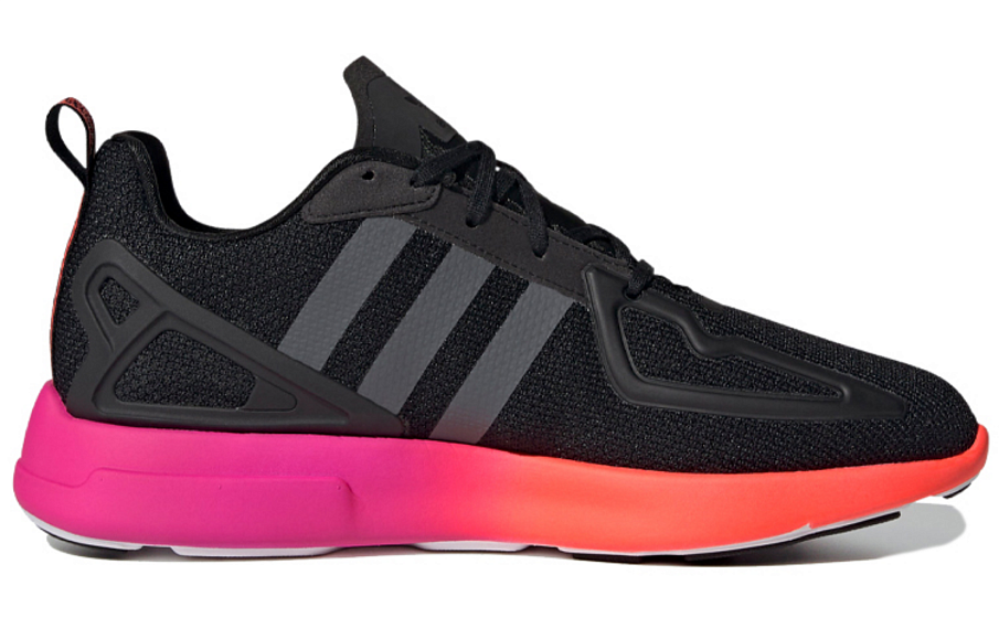 Фото № 2 с приближением к товару «‎adidas originals ZX 2K Flux BlackPinkRed»