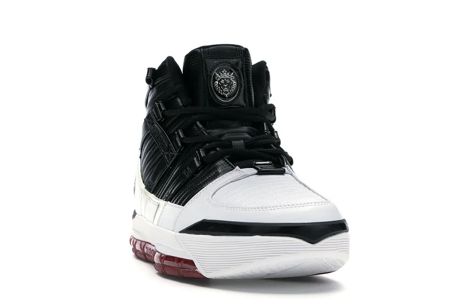 Фото № 2 с приближением к товару «‎Nike Zoom LeBron III White/Black-Varsity Crimson»