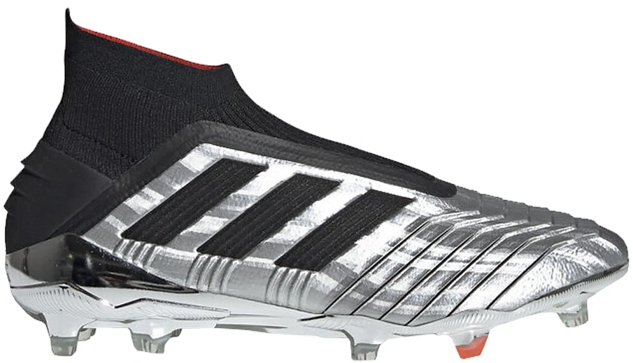 Фото № 1 с приближением к товару «‎adidas Predator 19+ Firm Ground Cleat Silver Black Red»
