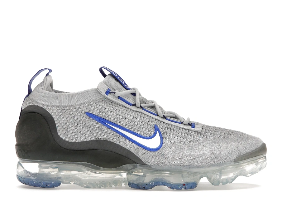 Фото № 1 с приближением к товару «‎Nike Air VaporMax 2021 Flyknit Grey Blue»