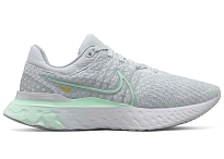 Фото № 1 с приближением к товару «‎Nike React Infinity Run Flyknit 3 Pure Platinum Mint Foam »