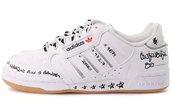 Adidas Originals Continental 80 Skate Shoes WhiteBlackRed (GV9797) - 4