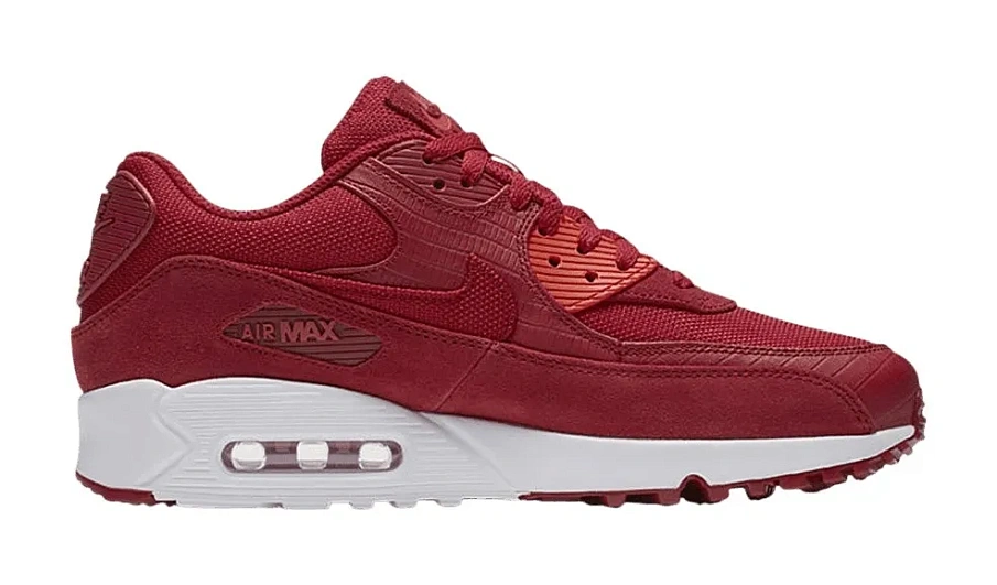 Фото № 1 с приближением к товару «‎Nike Air Max 90 Premium Gym Red»