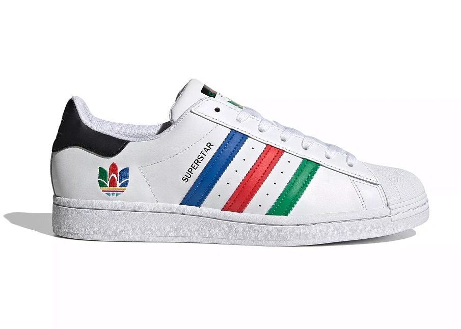 Фото № 1 с приближением к товару «‎adidas Superstar Colorful Trefoil»