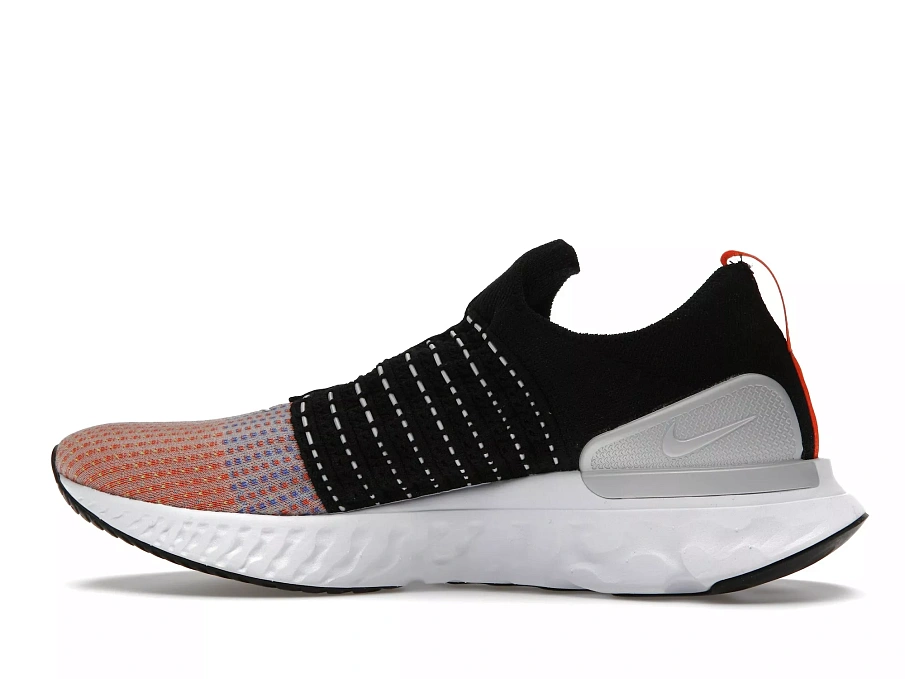 Фото № 5 с приближением к товару «‎Nike React Phantom Run Flyknit 2 Black Team Orange»