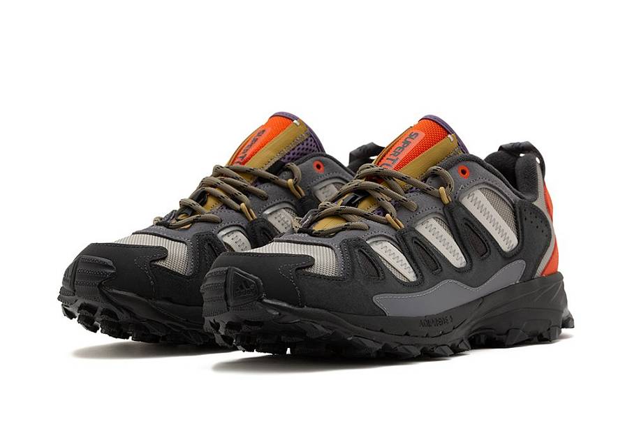 Фото № 4 с приближением к товару «‎adidas Superturf Adventure Outdoor Functional Shoes GrayOrange»