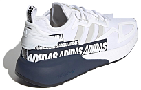 Фото № 3 с приближением к товару «‎adidas Originals ZX 2K Boost WhiteBlue»