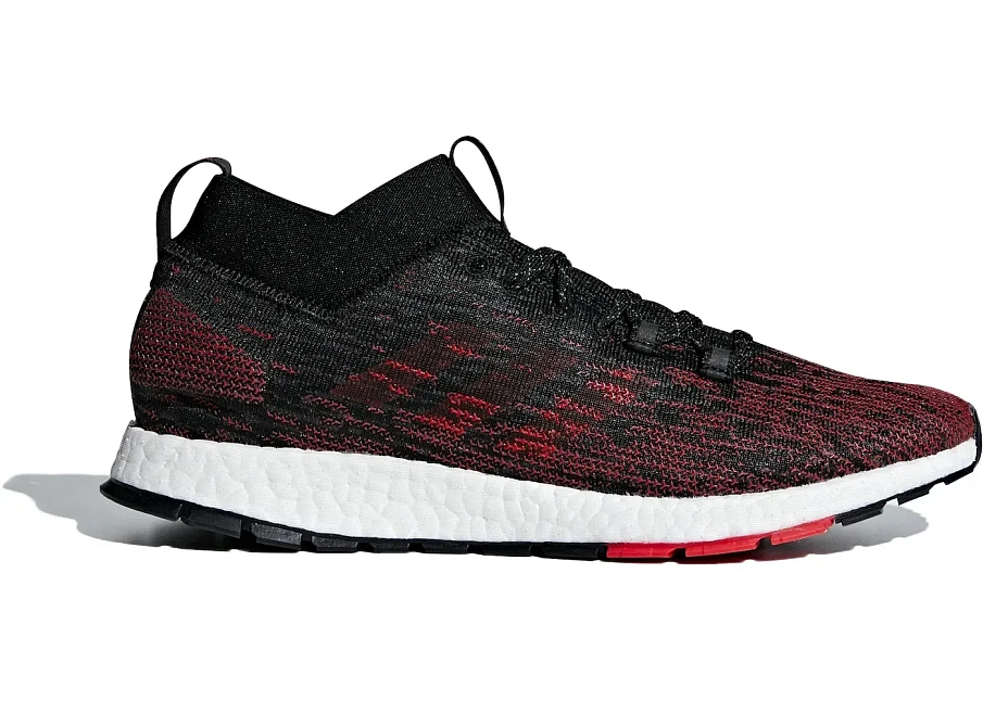 Фото № 1 с приближением к товару «‎adidas Pureboost RBL Black Scarlet»