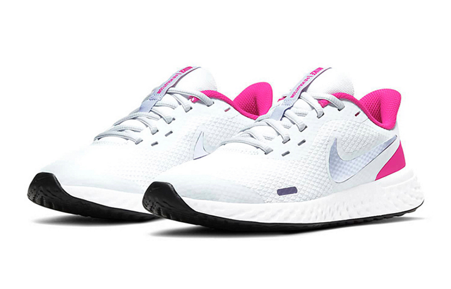Фото № 3 с приближением к товару «‎Nike Revolution 5 GS 'Football Grey Fireberry'»