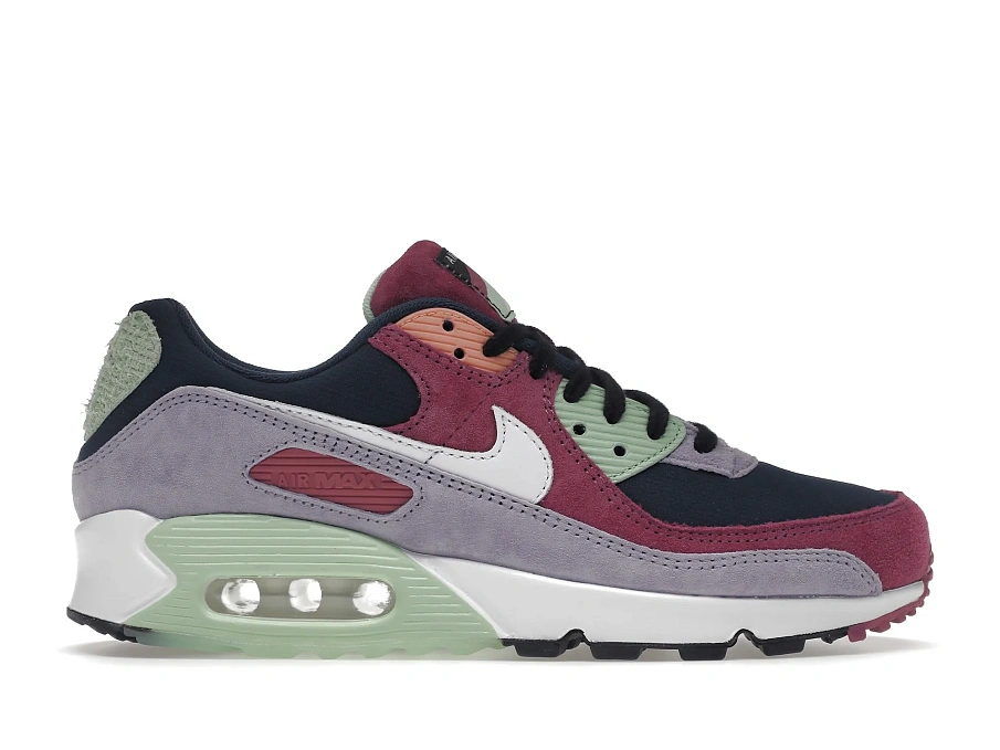 Фото № 1 с приближением к товару «‎Nike Air Max 90 NRG Light Bordeaux Armory Navy»