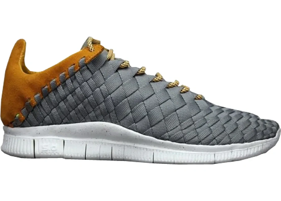 Фото № 1 с приближением к товару «‎Nike Free Inneva Woven Mine Grey Laser Orange»
