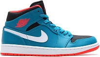 Фото № 1 с приближением к товару «‎Jordan 1 Mid Tropical Teal»