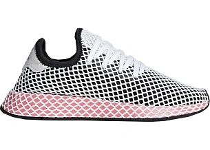 adidas Deerupt Core Black Chalk Pink 
