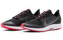 Фото № 3 с приближением к товару «‎Nike Air Zoom Pegasus 36 Shield BlackWhiteRed»