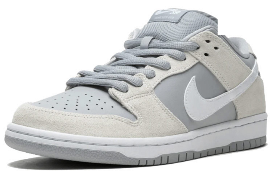 Фото № 2 с приближением к товару «‎Nike SB Dunk Low Summit White Wolf Grey»