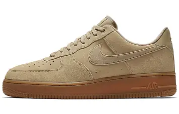  Nike Air Force 1 Low Skate shoes MushroomGum BrownIvory - 1