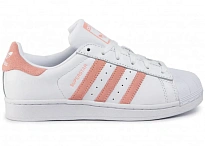 Фото № 1 с приближением к товару «‎adidas Superstar White Glow Pink »