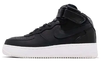 Nike Air Force 1 Mid Black - 1