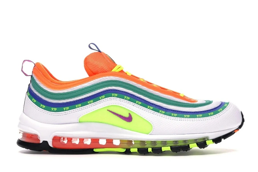 Фото № 1 с приближением к товару «‎Nike Air Max 97 London Summer of Love»