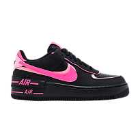 Фото № 1 с приближением к товару «‎Nike Women's Air Force 1 Shadow Black Pink Spell»