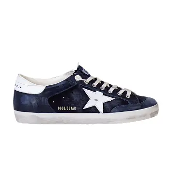 Golden Goose Super Star Suede Navy - 1