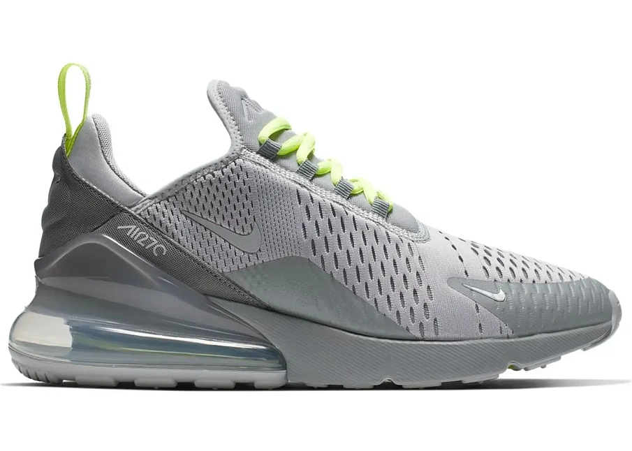 Фото № 1 с приближением к товару «‎Nike Air Max 270 Wolf Grey Volt»