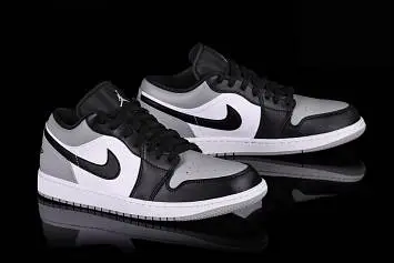 Air Jordan 1 Low Vintage Basketball Shoes Shadow Toe - 2