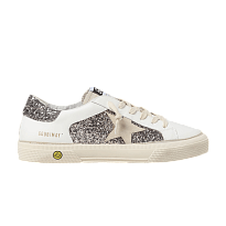 Фото № 1 с приближением к товару «‎Golden Goose May Double Quarter Kids White Cinder Glitter»