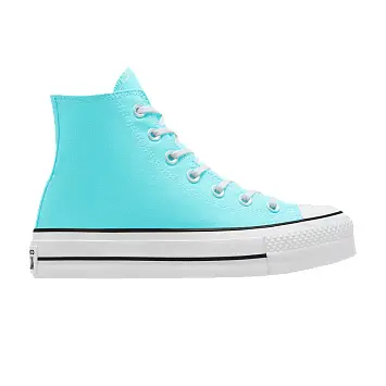 Converse Women's Chuck Taylor All Star Lift Platform High Triple Cyan - 1