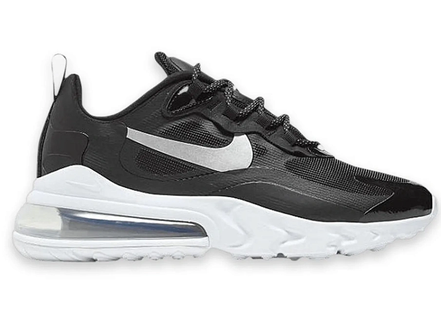 Фото № 1 с приближением к товару «‎Nike Air Max 270 React Black Metallic Silver »