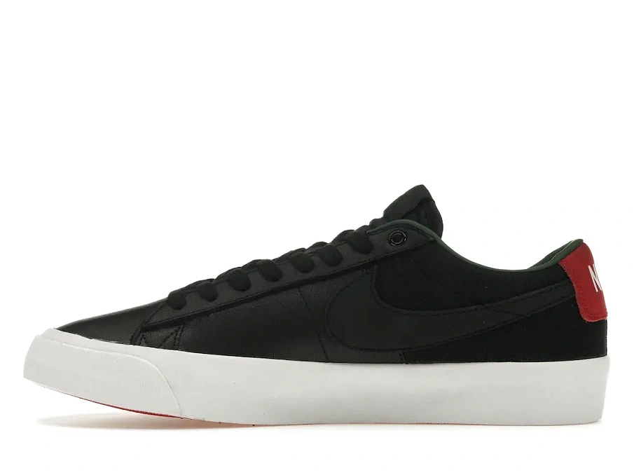 Фото № 3 с приближением к товару «‎Nike SB Blazer Low GT Black Red White»