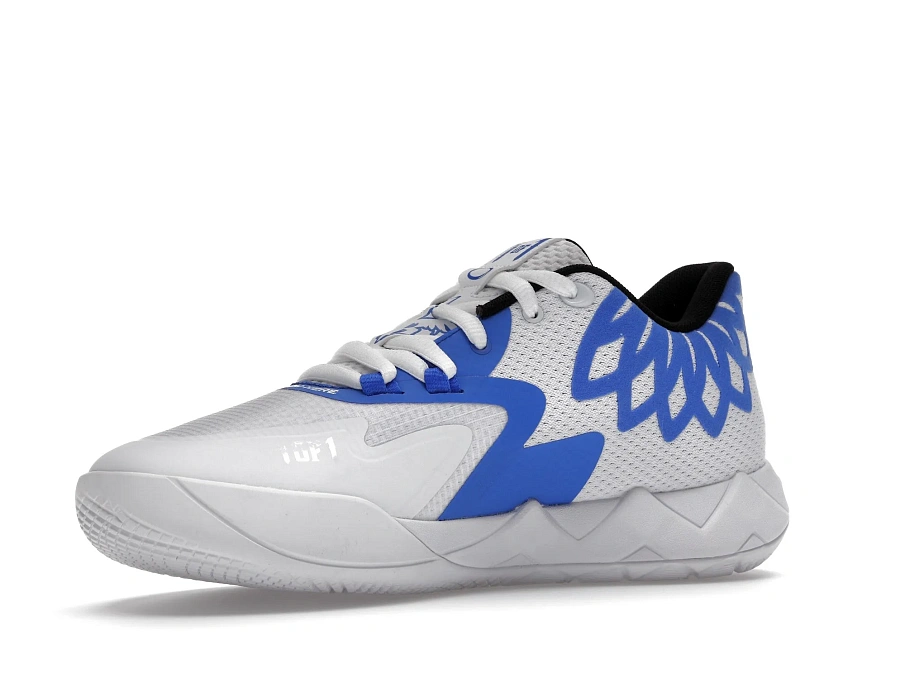 Фото № 4 с приближением к товару «‎Puma LaMelo Ball MB.01 Lo Team Colors White Bluemazing»
